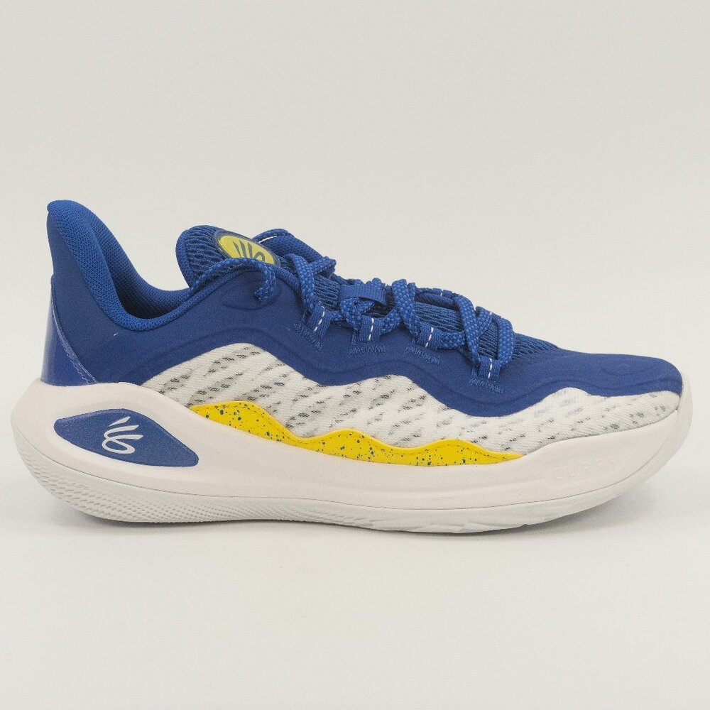Under Armour Curry Flow 11 GS 'Dub Nation' 3026619-100 size 7 Youth / 8.5 Women